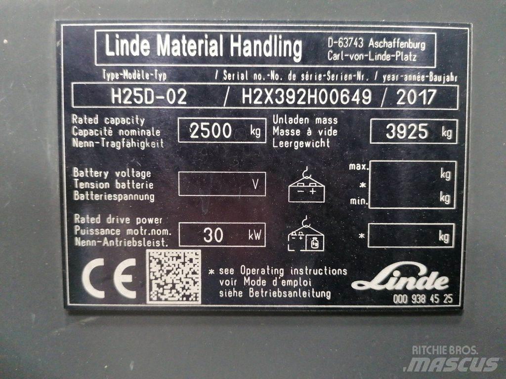 Linde H25D-02 Dizelski viličari