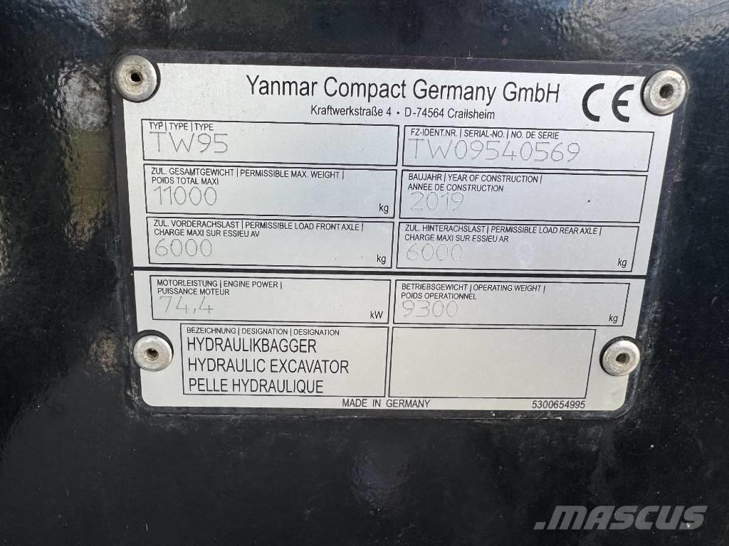 Yanmar / Schaeff TW95 Bageri na kotačima