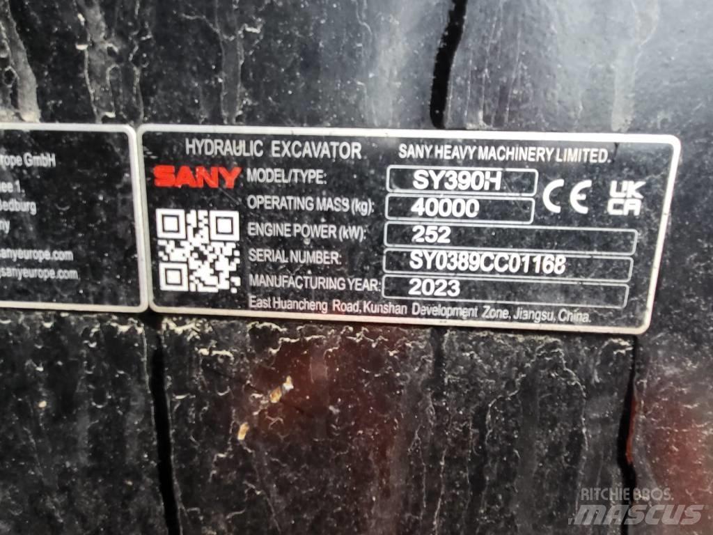 Sany SY390H Bageri gusjeničari