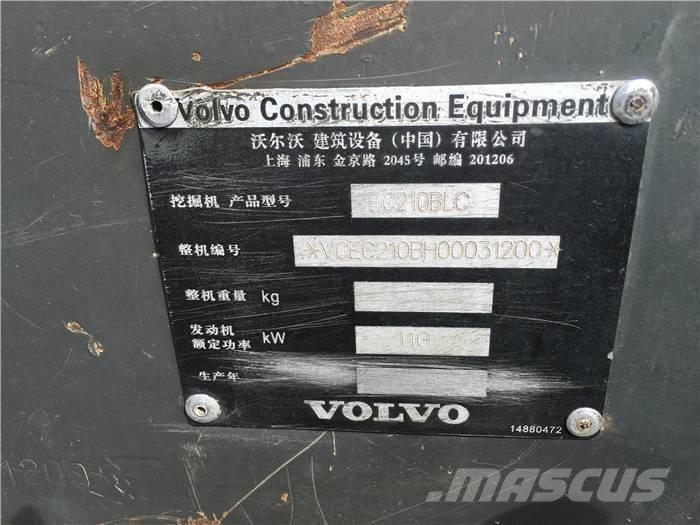 Volvo EC 210 B LC Bageri gusjeničari