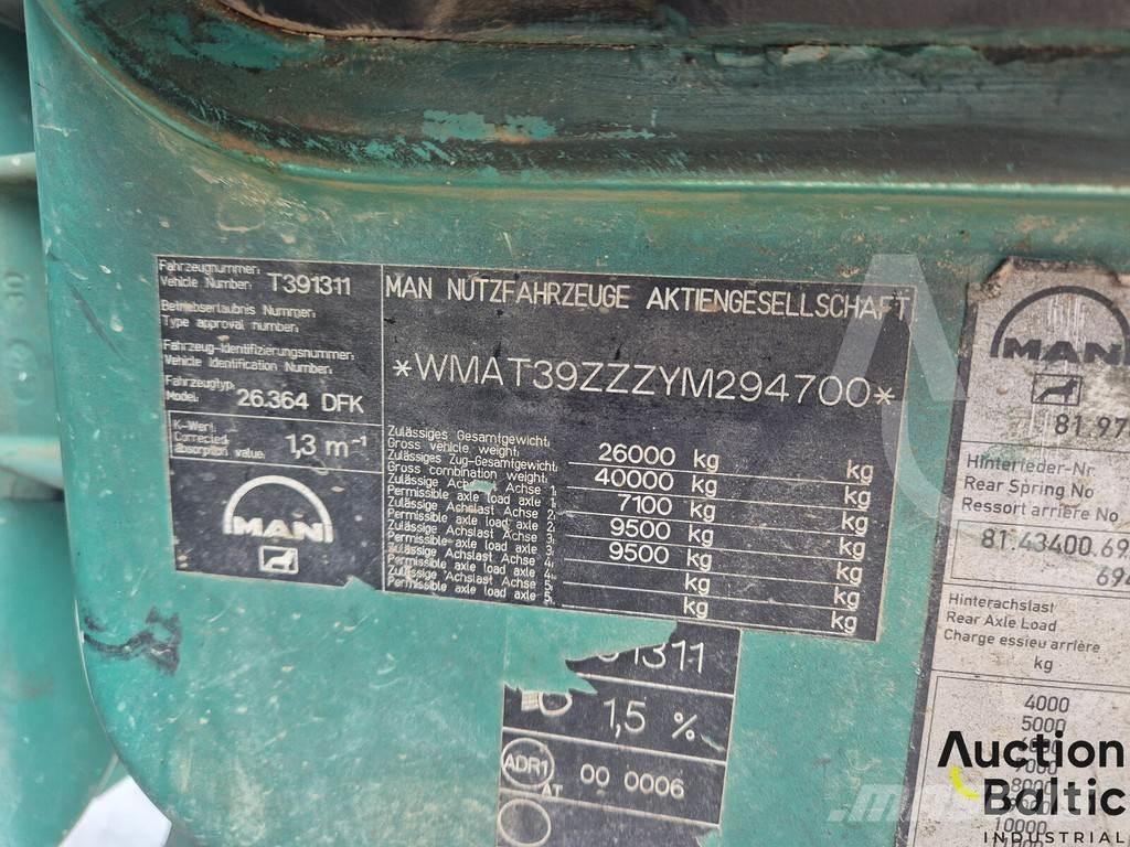 MAN 26.364 Kiper kamioni