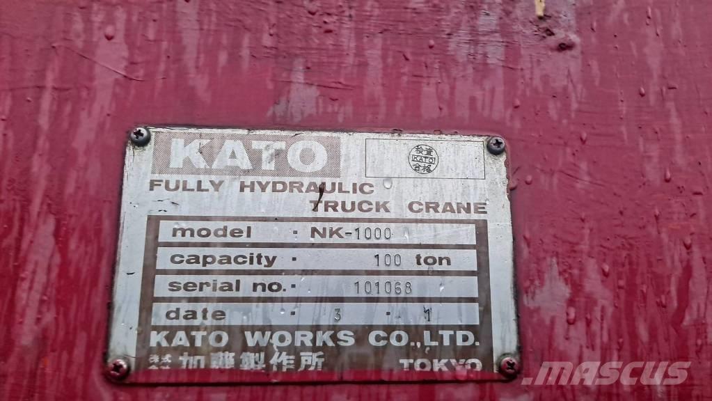 Kato NK 1000 Rabljene dizalice za težak teren