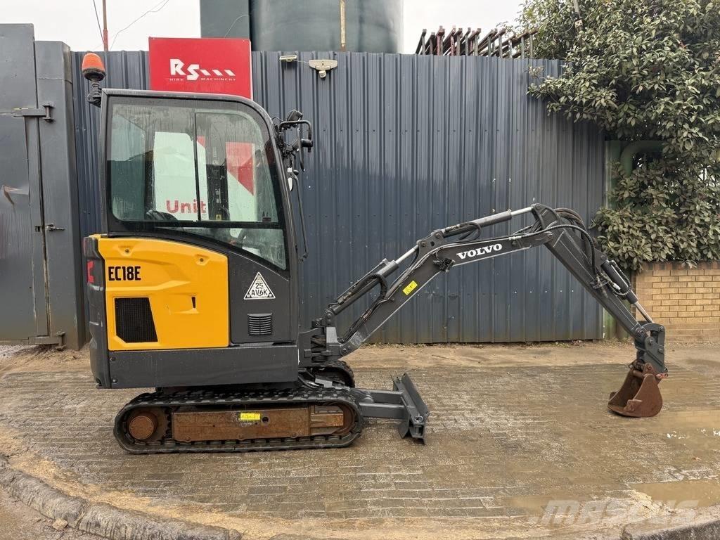 Volvo EC 18 E Mini bageri <7t
