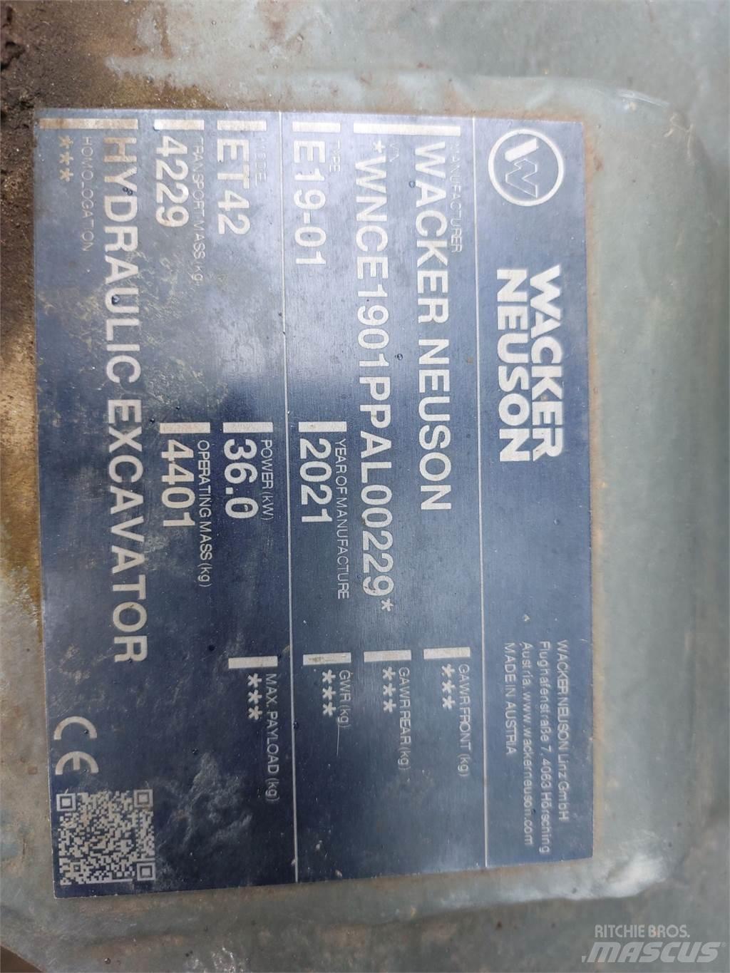 Wacker Neuson ET42 Bageri gusjeničari
