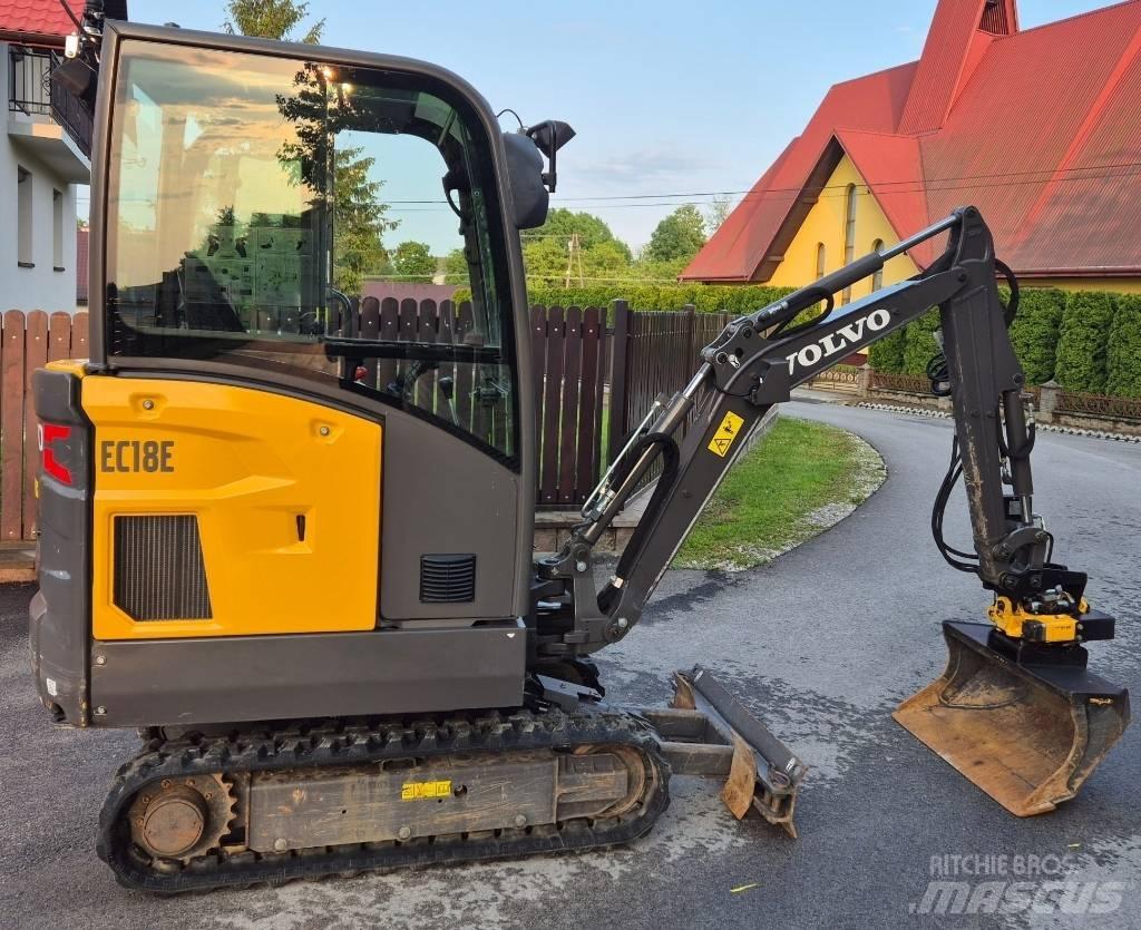 Volvo EC 18 E Mini bageri <7t