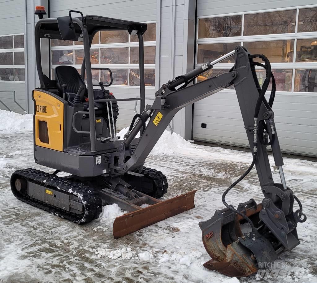 Volvo ECR18E Mini bageri <7t