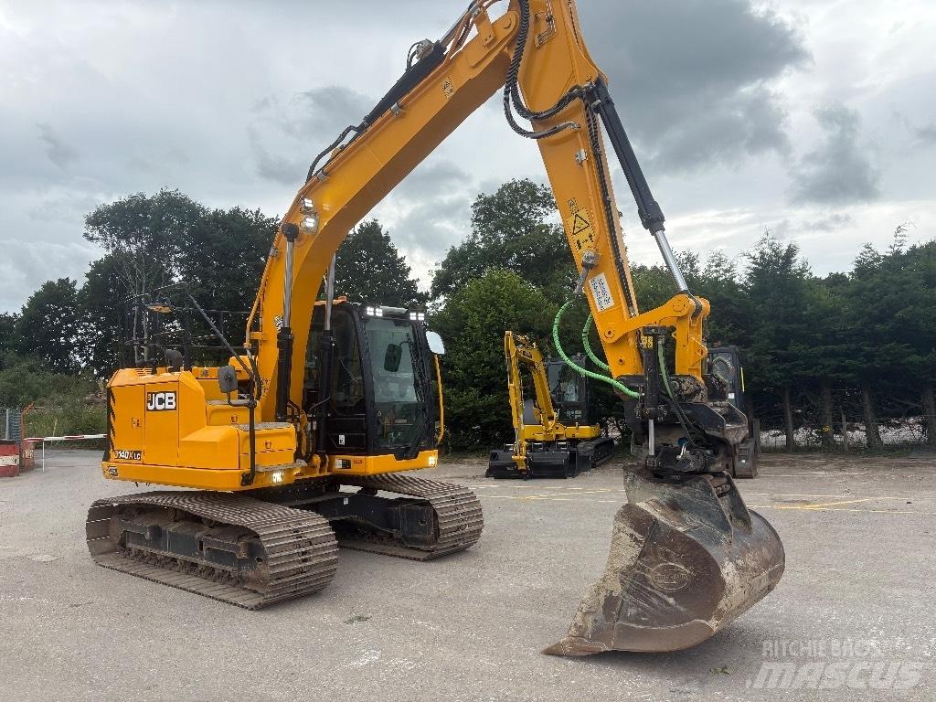 JCB 140X Steelwrist Bageri gusjeničari