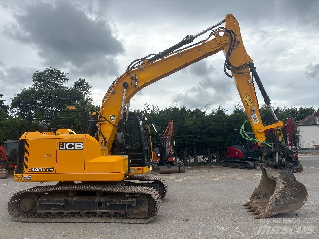 JCB 140X Steelwrist Bageri gusjeničari