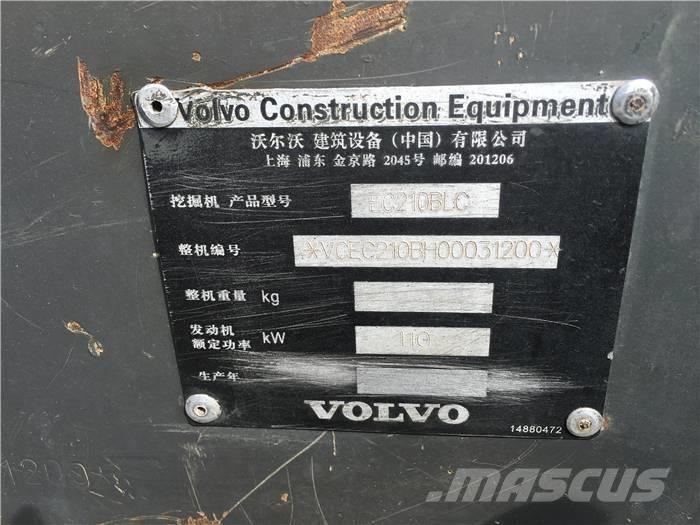 Volvo EC 210 B LC Bageri gusjeničari