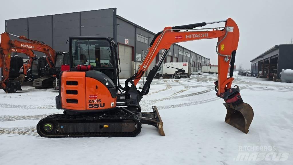 Hitachi ZX 55 U-5 Mini bageri <7t