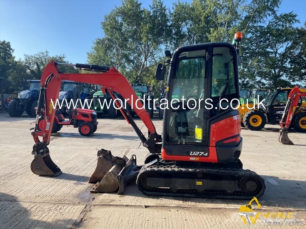 Kubota U 27-4 Mini bageri <7t