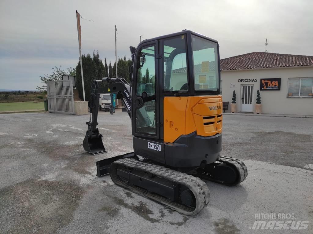 Volvo ECR 25 D Mini bageri <7t