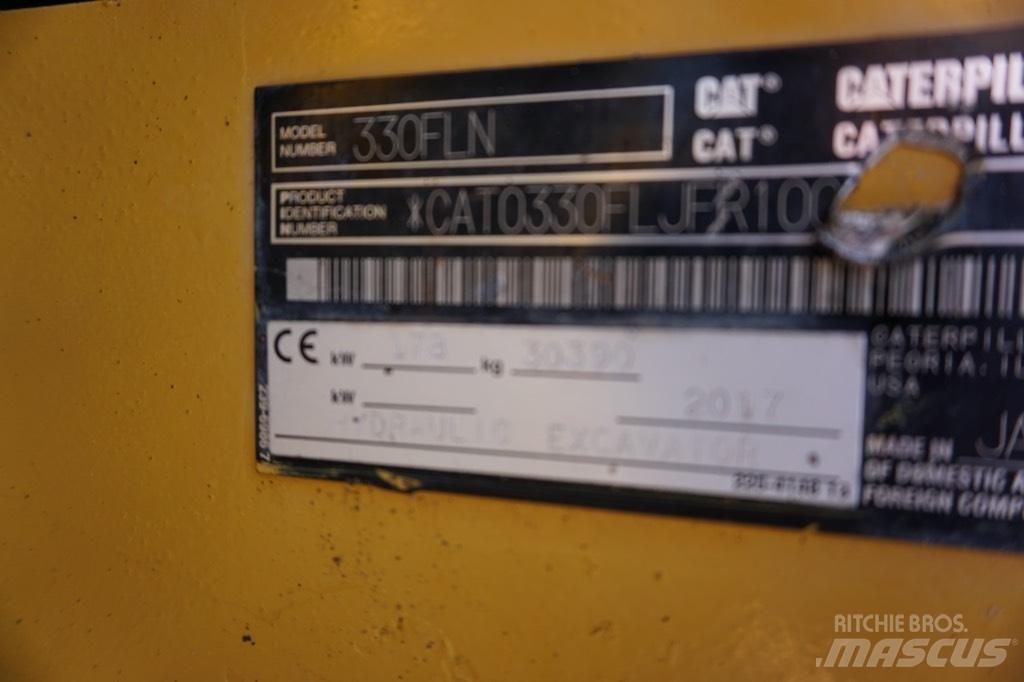 CAT 330F NL Bageri gusjeničari
