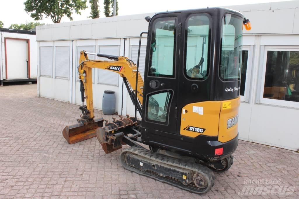 Sany SY 18 C Mini bageri <7t