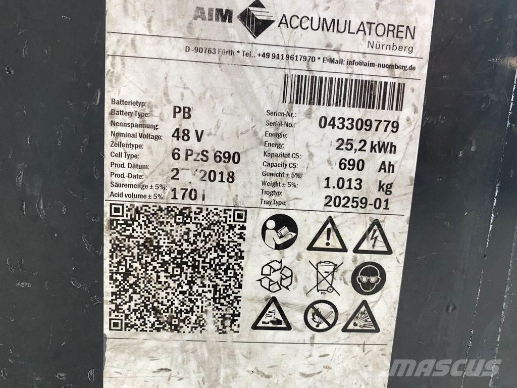 AIM 48V 690Ah Baterije