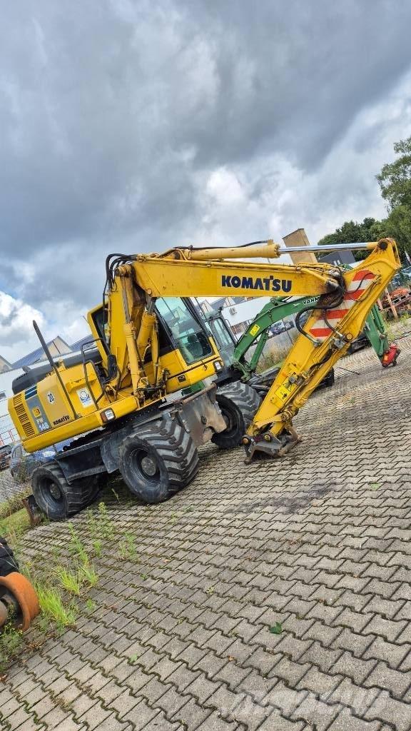 Komatsu PW148-8 Bageri na kotačima