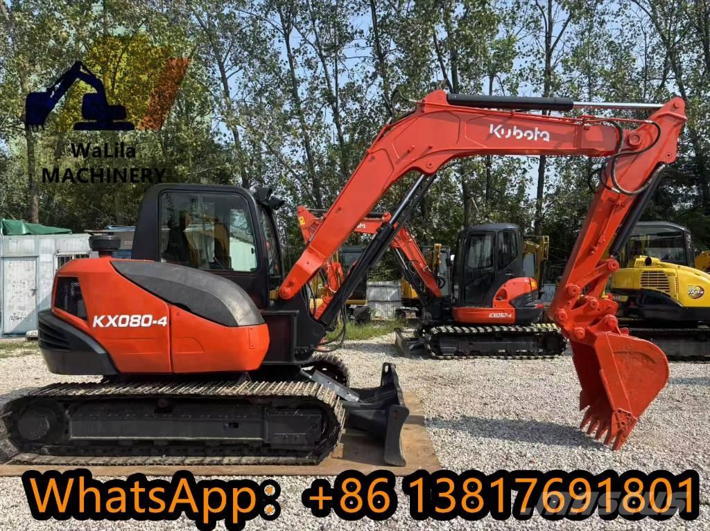 Kubota KX 080-4 Mini bageri <7t