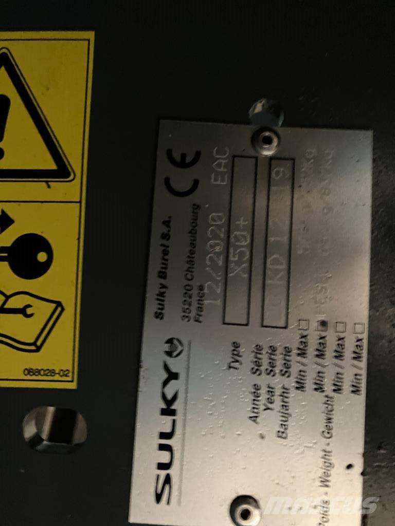 Sulky X 50+ Econov Rasipači gnojiva