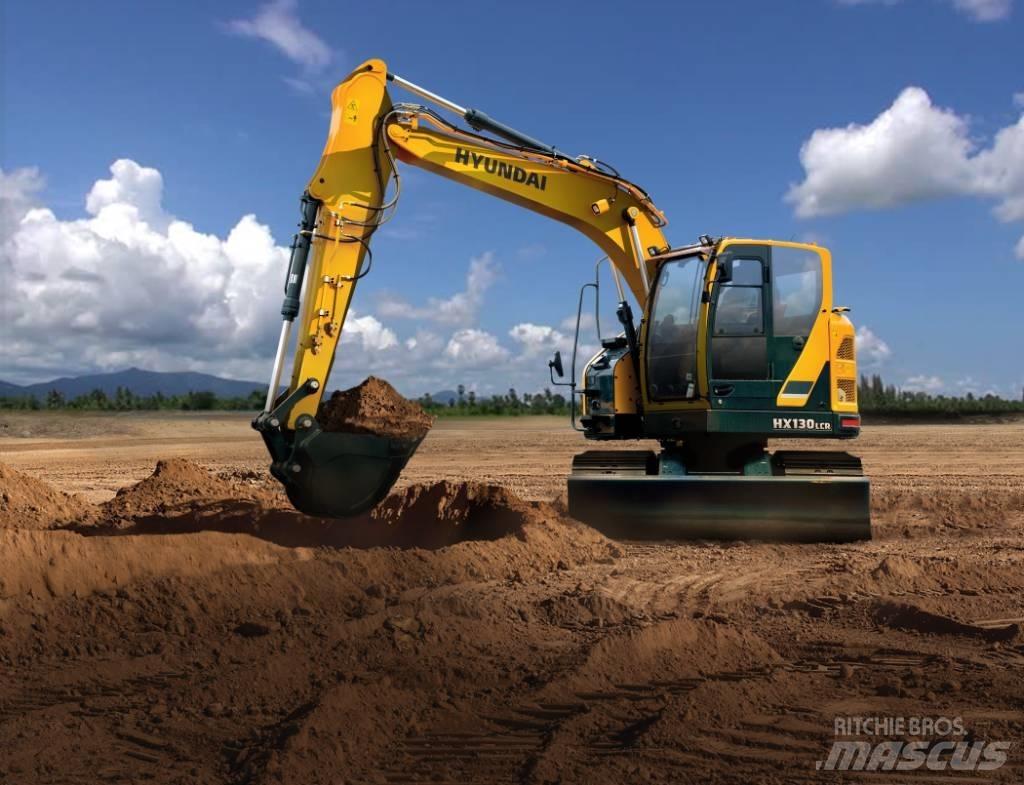 Hyundai HX130LCRD Bageri gusjeničari