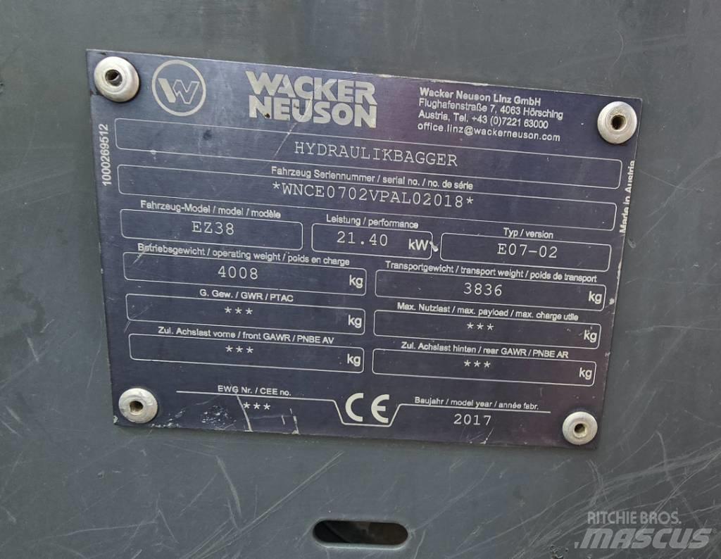 Wacker Neuson EZ 38 Mini bageri <7t