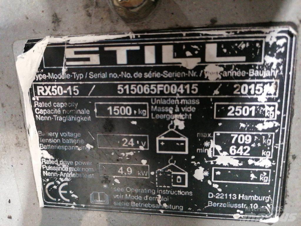 Still RX50-15 Električni viličari