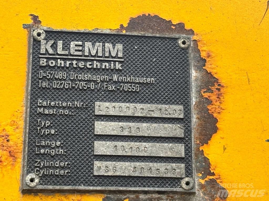 Klemm KR 807-4 Strojevi za zabijanje stupova