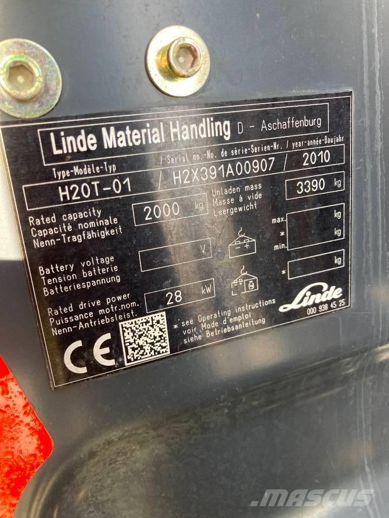 Linde H20T/391 Plinski viličari