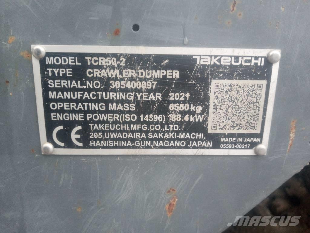 Takeuchi TCR 50-2 Demperi na gusjenice