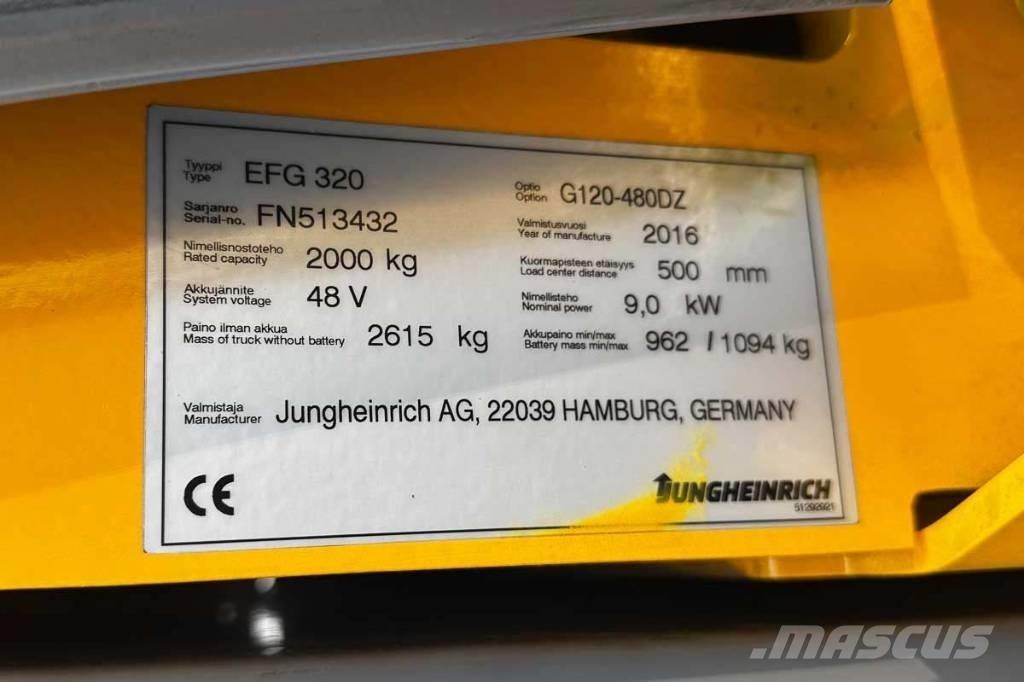 Jungheinrich EFG 320 Električni viličari