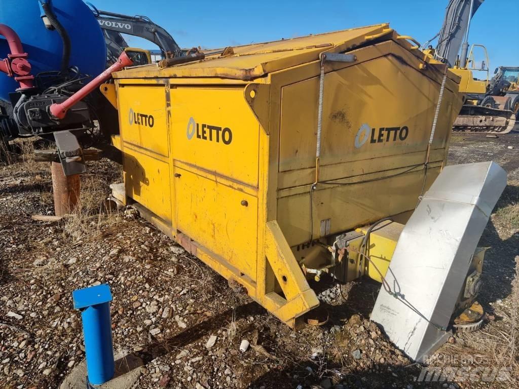  Letto Max Termični kontejneri za asfalt