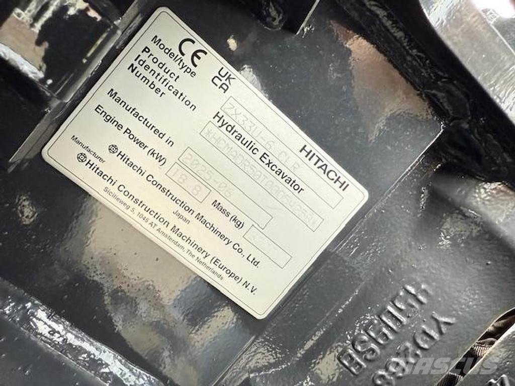 Hitachi ZX33U-6 Mini bageri <7t