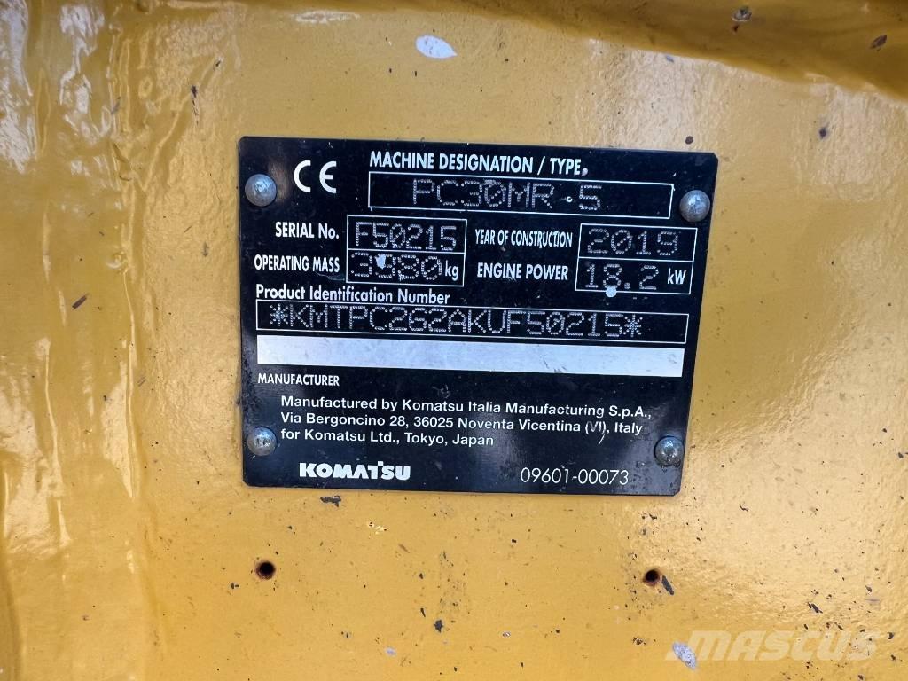Komatsu PC 30 MR-5 Mini bageri <7t