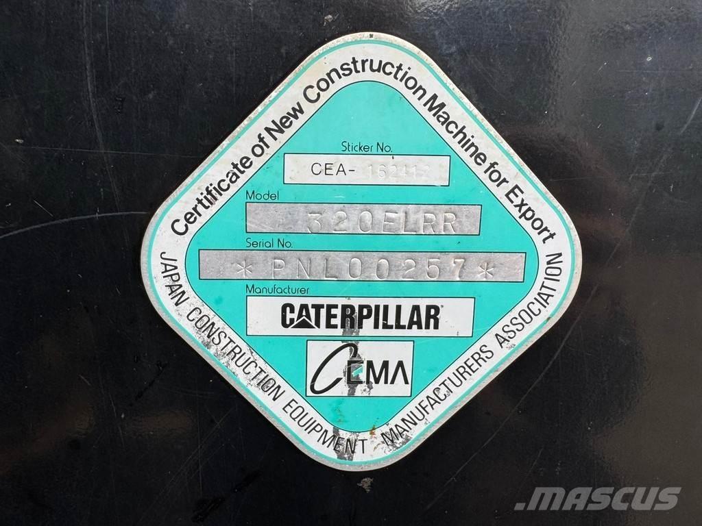 CAT 320E LRR Bageri gusjeničari