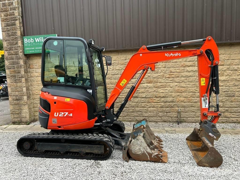 Kubota U27-4 Mini bageri <7t