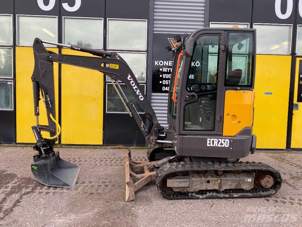 Volvo ECR 25 D Mini bageri <7t