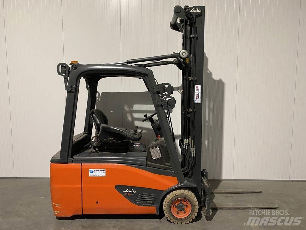 Linde E16L-02 Električni viličari