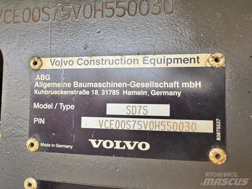 Volvo SD 75 Valjci sa jednim bubnjem