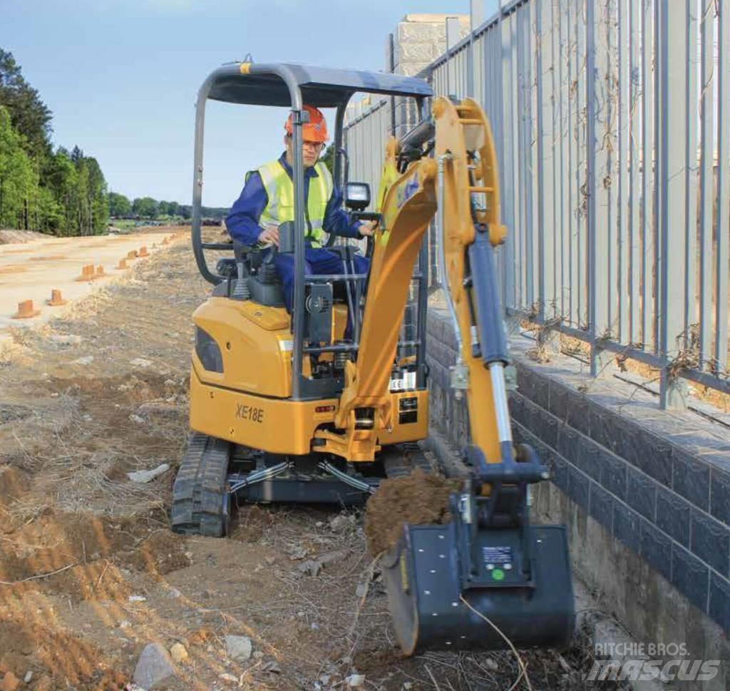 XCMG Rubber Tracks Mini bageri <7t