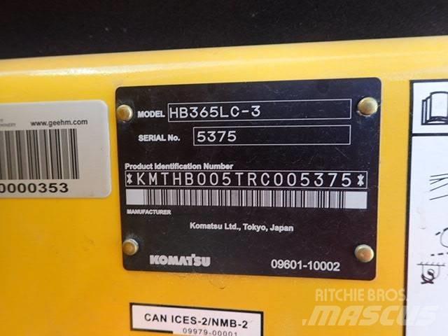 Komatsu HB 365LC-3 Bageri gusjeničari