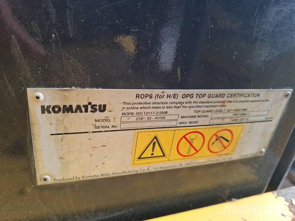 Komatsu PW 118MR-11 Bageri na kotačima