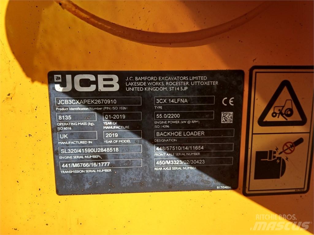 JCB 3 CX ECO Utovarni rovokopači
