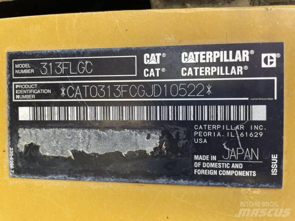CAT 313 F LGC Bageri gusjeničari