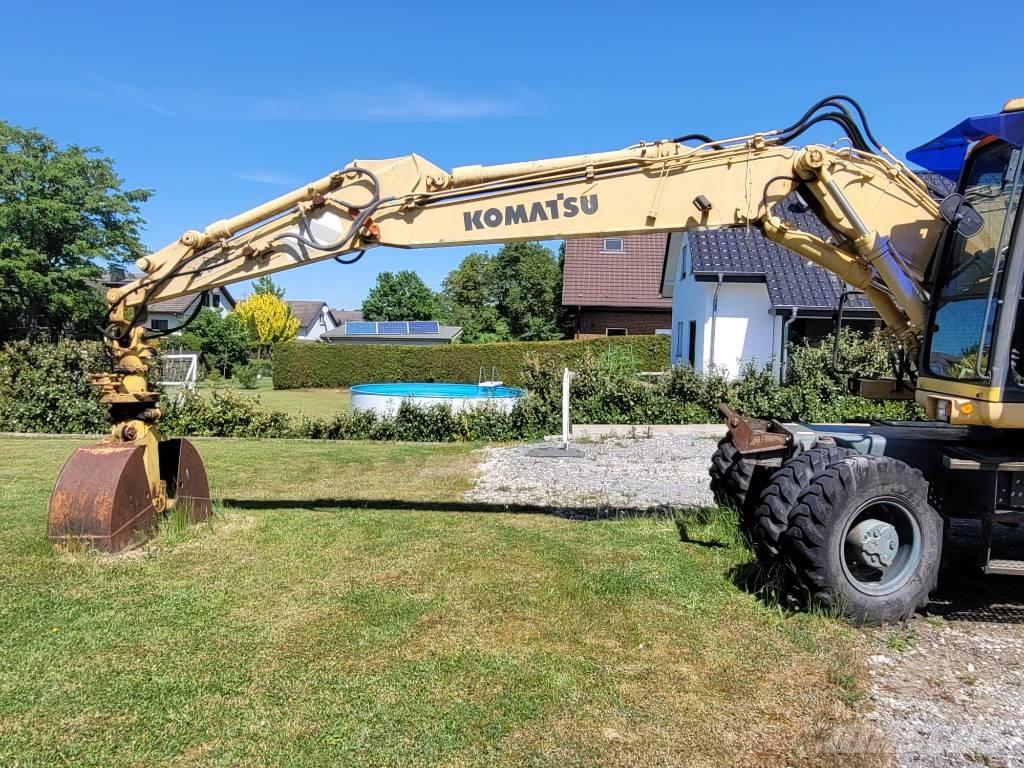 Komatsu PW160 ES-6K Bageri na kotačima