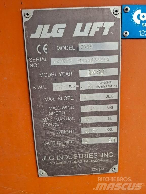 JLG 600s Teleskopske podizne platforme