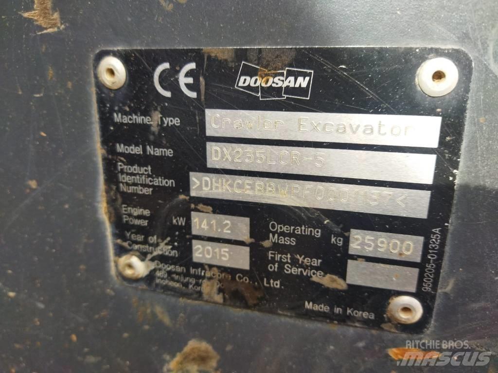 Doosan DX 235 LCR Bageri gusjeničari