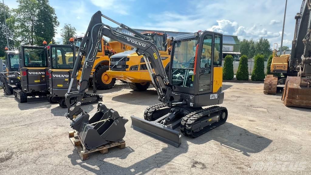 Volvo EC 27 D Mini bageri <7t