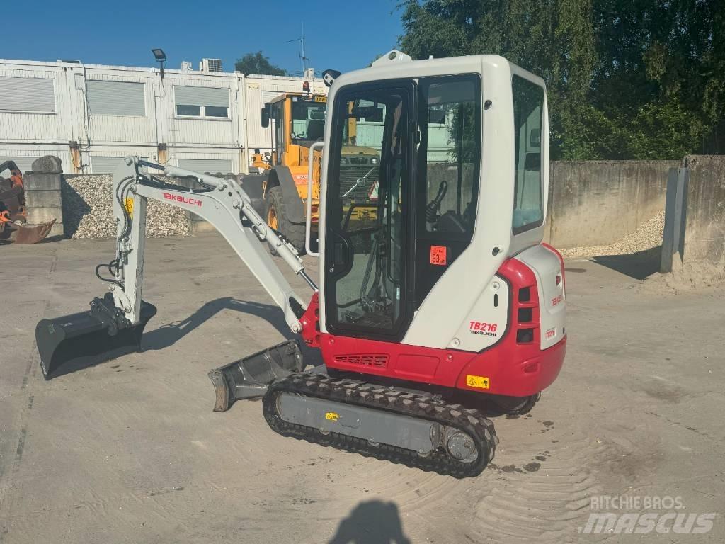 Takeuchi TB 216 Mini bageri <7t