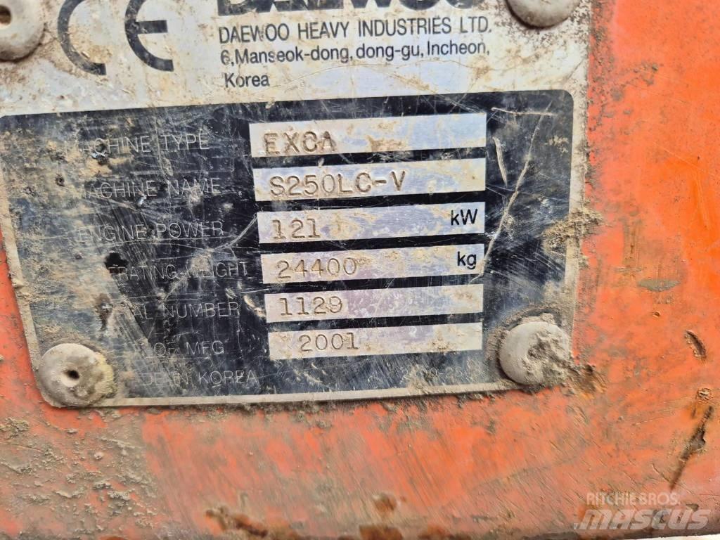 Daewoo S250 Bageri gusjeničari