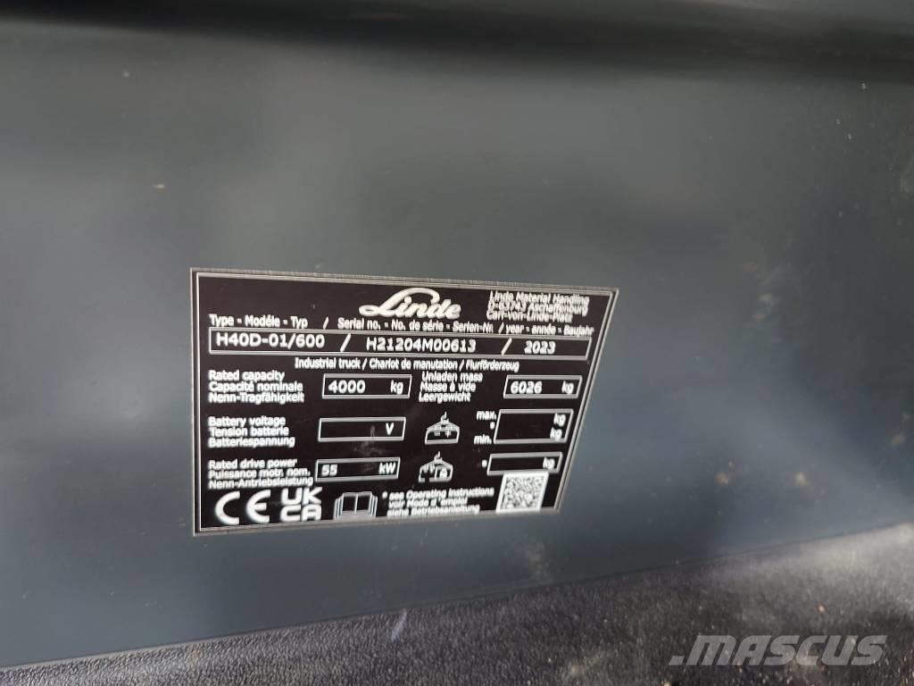 Linde H40D/600/1204 Dizelski viličari