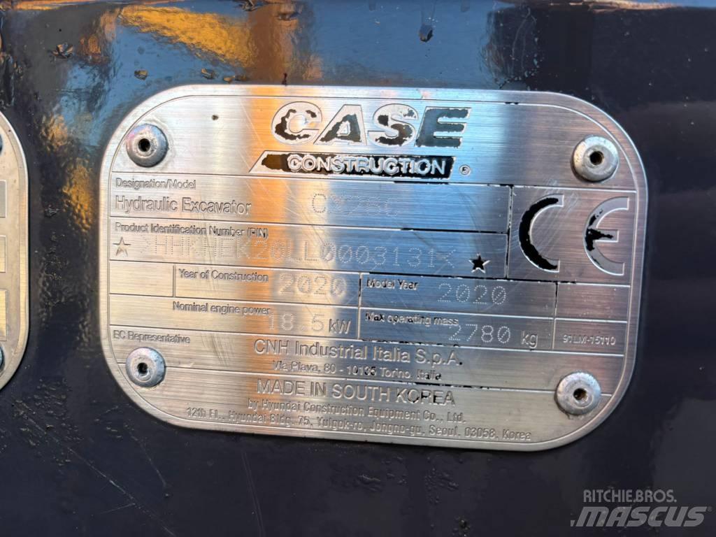 CASE CX 26 C Mini bageri <7t
